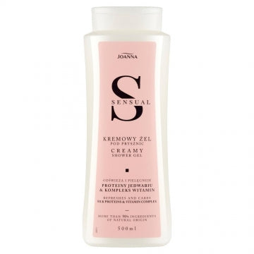 SENSUAL - CREAMY SHOWER GEL - SILK PROTEINS