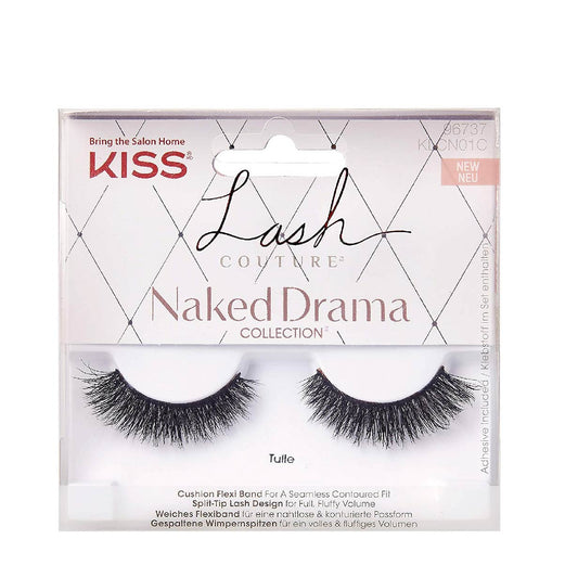 KISS LASH COUTURE NAKED DRAMA LASHES TULLE KLCN01C